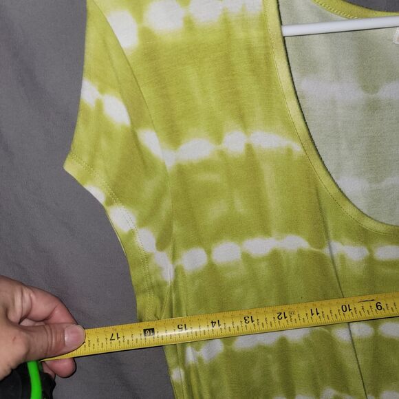 Michael Kors Lime Green Tunic Top Women's Size Small Soft Comfy Casual Chic - Picture 4 of 10